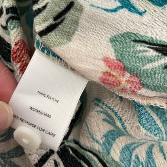 Lost + Wander seaside escape tropical cover up midi dress - Picture 8 of 9